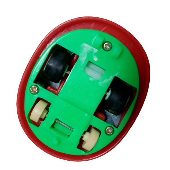 Christmas Polar Bear Bumper Car Pull Back Toy HANS 2009 Vintage Collectible 2" - Picture 5 of 11